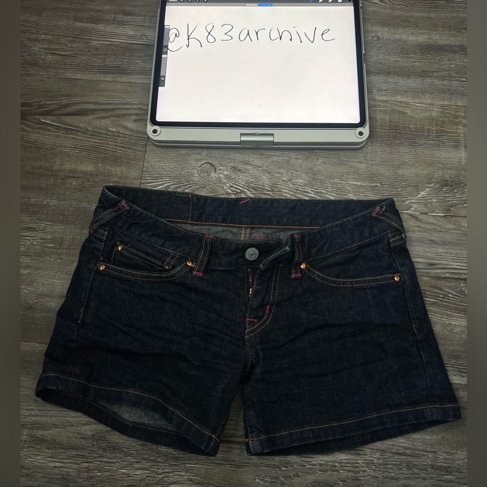 Evisu Donna Denim Shorts in Blue Jean Women’s